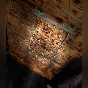 Lake Erie beach glass windchime